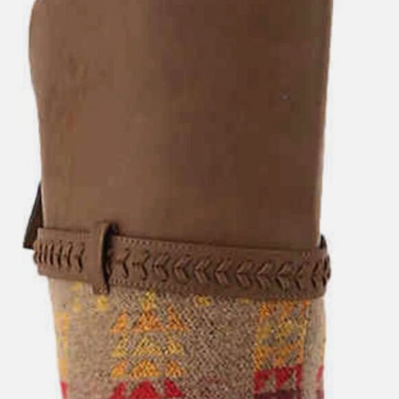 NEW MADDEN GIRL TALL TAN COLORFUL RIDING BOOTS WOMENS - Picture 4 of 4